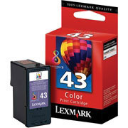 Lexmark No.43 Color Print Cartridge BLISTER (018Y0143BE)